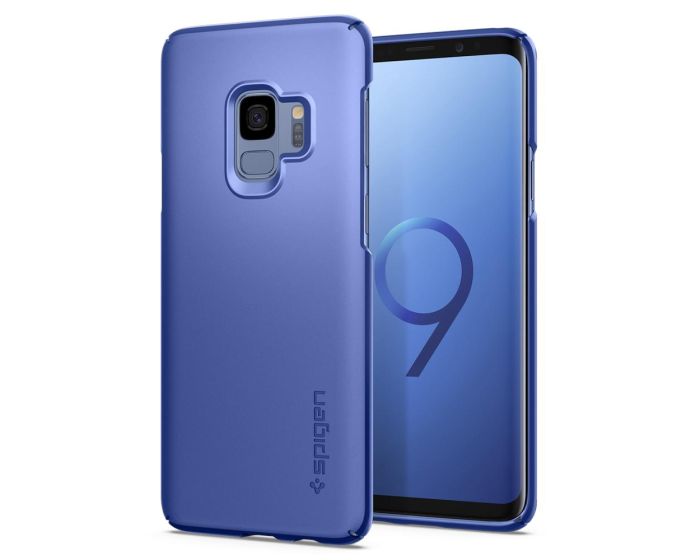 Spigen Thin Fit Case (592CS22822) Coral Blue (Samsung Galaxy S9)