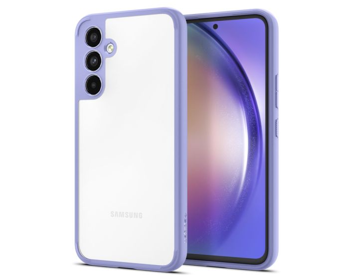 Spigen Ultra Hybrid Case (ACS06098) Clear / Awesome Violet (Samsung Galaxy A54 5G)