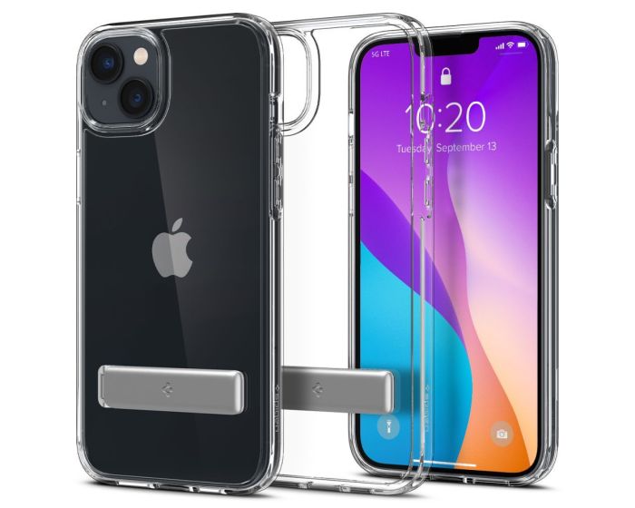 Spigen Ultra Hybrid S Case (ACS04905) Crystal Clear (iPhone 14 Plus / 15 Plus)