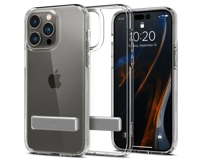 Spigen Ultra Hybrid S Case (ACS04973) Crystal Clear (iPhone 14 Pro)