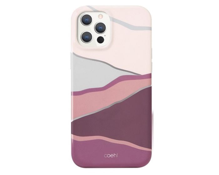 UNIQ Coehl Ciel Slim Hybrid Case Sunset Pink (iPhone 12 / 12 Pro)