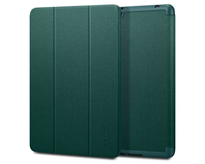 Spigen Urban Fit Flip Cover Case (ACS01062) Midnight Green (iPad 10.2 2019 / 2020 / 2021)
