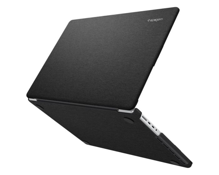 Spigen Urban Fit Flip Cover Case (ACS04213) Black (Macbook Pro 14 2021 - 2023)