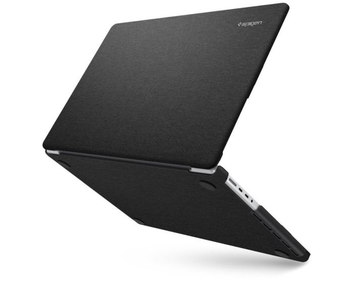 Spigen Urban Fit Flip Cover Case (ACS04211) Black (Macbook Pro 16 2021 - 2023)