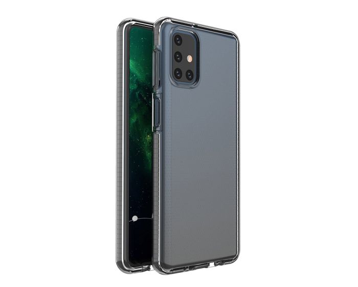 Spring Case Διάφανη Θήκη Σιλικόνης Black (Samsung Galaxy M51)