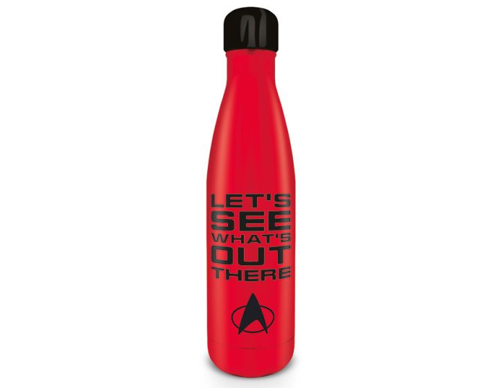 Star Trek TNG Metal Drinks Bottle 540ml Θερμός - Let's See What's Out There