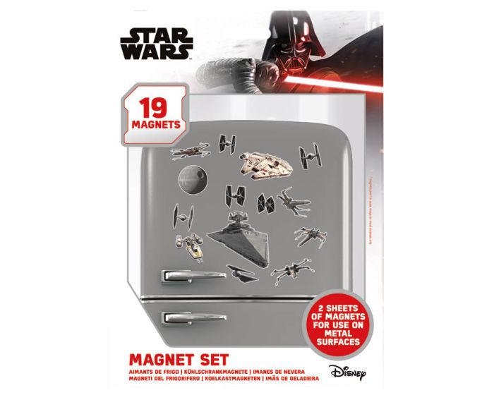 Star Wars (Death Star Battle) Magnet Set - Μαγνητάκια Ψυγείου 18x24cm