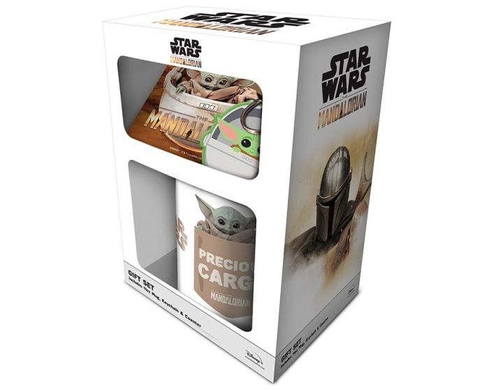 Star Wars The Mandalorian (The Child) Mug, Coaster and Keychain Set