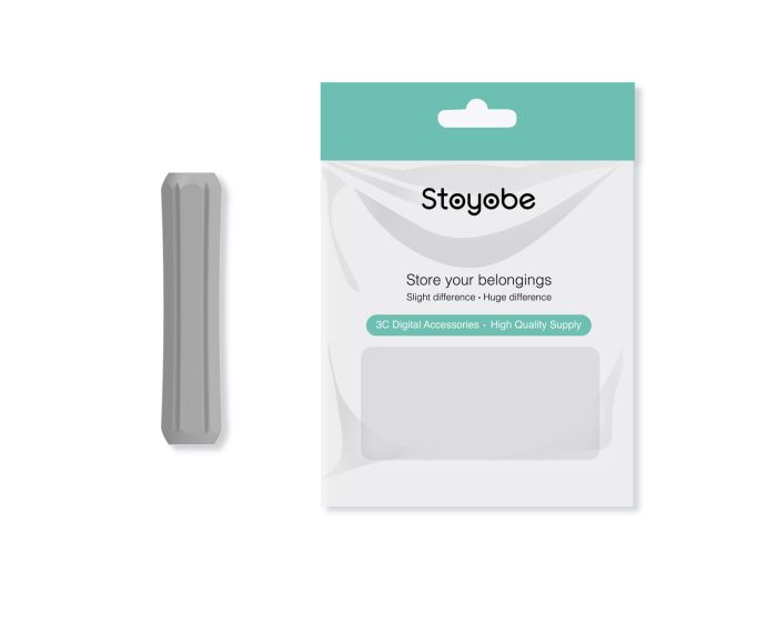 Stoyobe Silicone Holder Λαβή Σιλικόνης για Apple Pencil 1/2 / Huawei M-Pencil - Grey