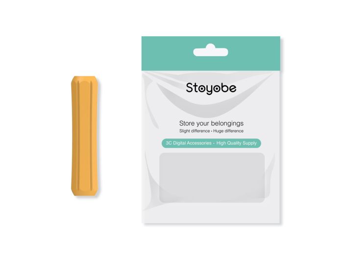 Stoyobe Silicone Holder Λαβή Σιλικόνης για Apple Pencil 1/2 / Huawei M-Pencil - Orange