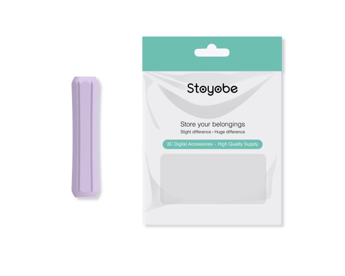 Stoyobe Silicone Holder Λαβή Σιλικόνης για Apple Pencil 1/2 / Huawei M-Pencil - Purple