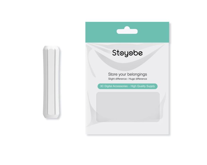 Stoyobe Silicone Holder Λαβή Σιλικόνης για Apple Pencil 1/2 / Huawei M-Pencil - White
