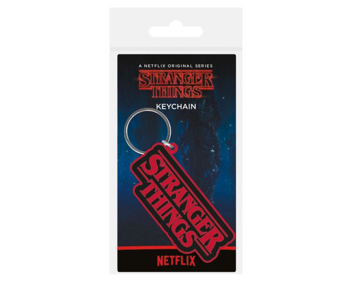 Stranger Things (Logo) Rubber Keychain - Μπρελόκ