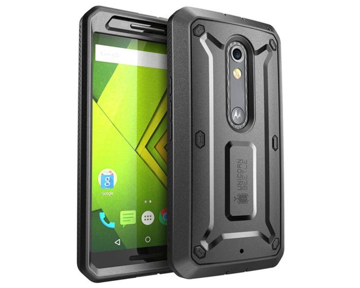 SUPCASE Ανθεκτική Θήκη Unicorn Beetle Pro - Black (Motorola Moto X Play)