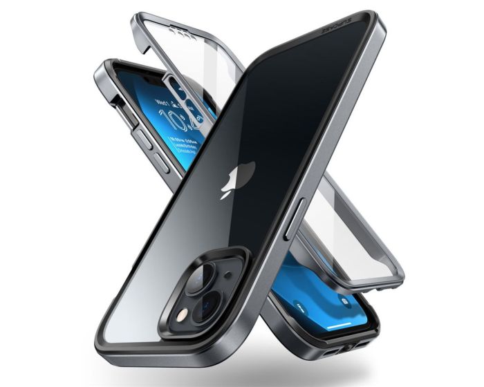 SUPCASE Ανθεκτική Θήκη Edge XT With Built-In Screen Protector - Black (iPhone 14 Plus / 15 Plus)