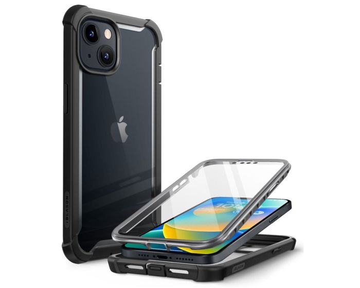 i-Blason Ανθεκτική Θήκη Ares Full Body Case With Built-In Screen Protector Black (iPhone 14 Plus / 15 Plus)