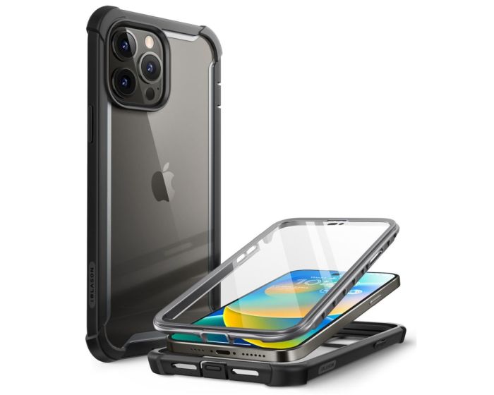 i-Blason Ανθεκτική Θήκη Ares Full Body Case With Built-In Screen Protector Black (iPhone 14 Pro)