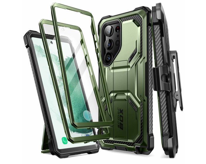 i-Blason Ανθεκτική Θήκη ArmorBox Full Body Case (2 Set) Guldan (Samsung Galaxy S23 Ultra)