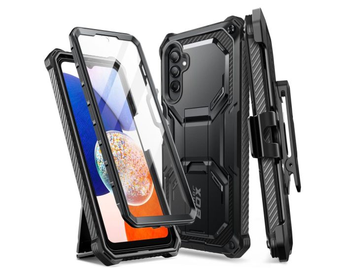 i-Blason Ανθεκτική Θήκη ArmorBox Full Body Case Black (Samsung Galaxy A14 4G / 5G)