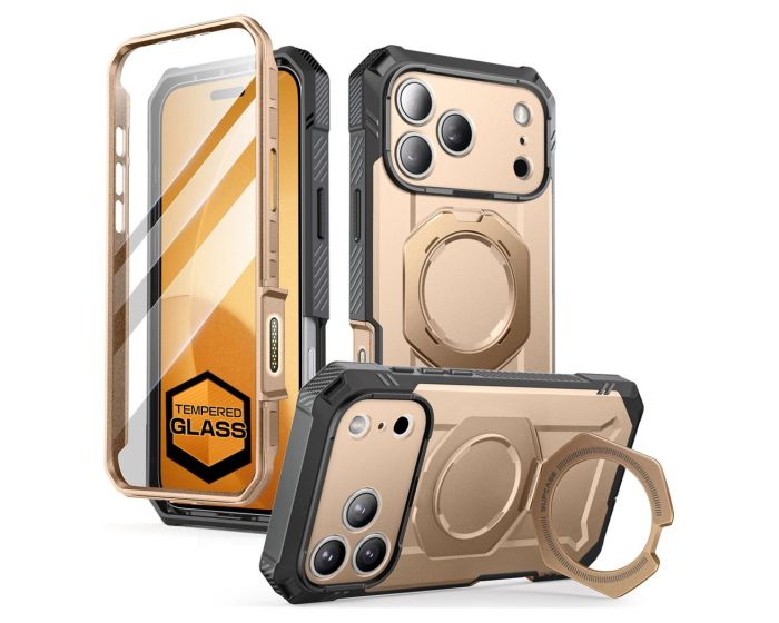 SUPCASE Ανθεκτική Θήκη Unicorn Beetle Pro Mag MagSafe - Desert Gold (iPhone 17 Pro)