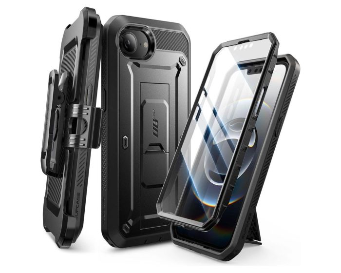 SUPCASE Ανθεκτική Θήκη Unicorn Beetle Pro - Black (iPhone 16e)