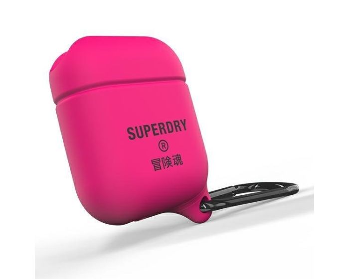 SuperDry AirPods Waterproof Hang Case Αδιάβροχη Θήκη για AirPods - Pink