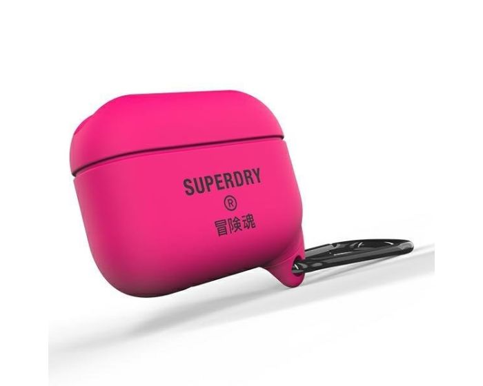SuperDry AirPods Waterproof Hang Case Αδιάβροχη Θήκη για AirPods Pro - Pink