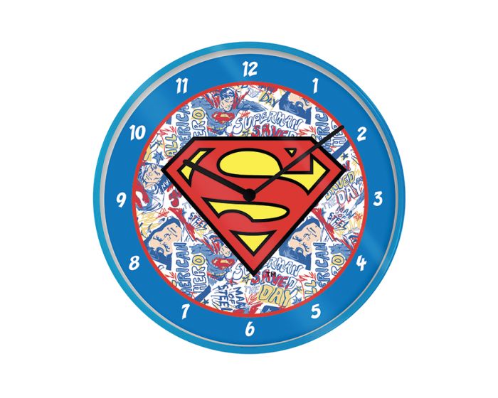 DC Superman (Logo) Clock - Ρολόι Τοίχου