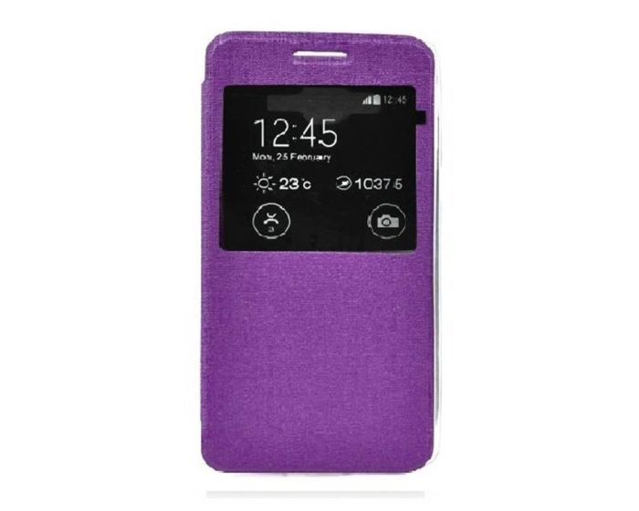 Forcell S View Flexi Flip Case Purple (Nokia Lumia 930)