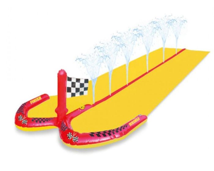 Swim Essentials Waterslide Racing Sprinkler Παιχνίδι Αγώνων Νερού με Ψεκαστήρες