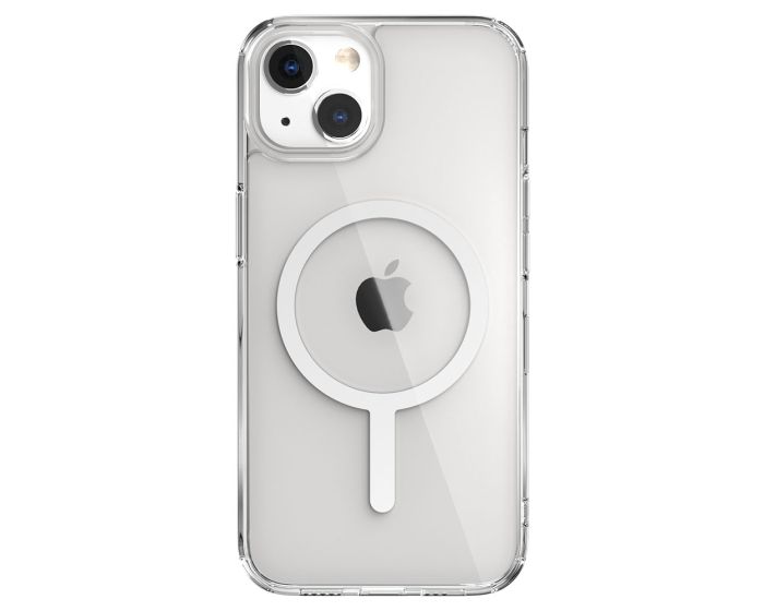 SwitchEasy MagCrush Shock-Absorbing Hybrid MagSafe Case (GS-103-208-236-12) Clear (iPhone 13)