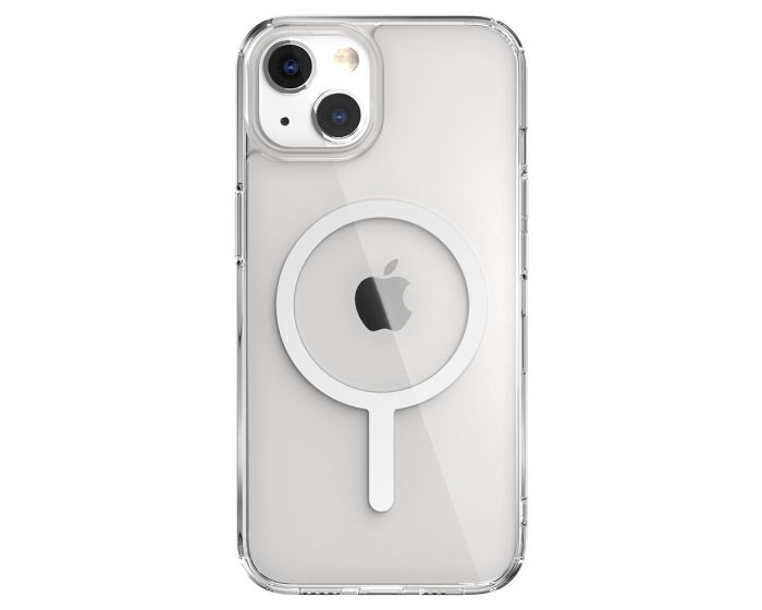 SwitchEasy MagCrush Shock-Absorbing Hybrid MagSafe Case (GS-103-207-236-12) Clear (iPhone 13 Mini)