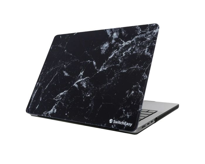 SwitchEasy Marble Protective Case Σκληρή Θήκη - Κάλυμμα Black (Macbook Pro 14 2021 - 2023)