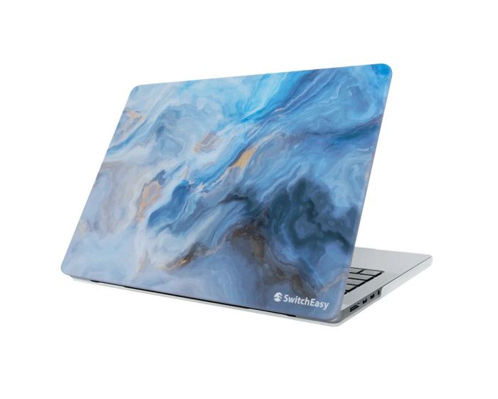 SwitchEasy Marble Protective Case Σκληρή Θήκη - Κάλυμμα Marine Blue (Macbook Pro 13 2016 - 2022)