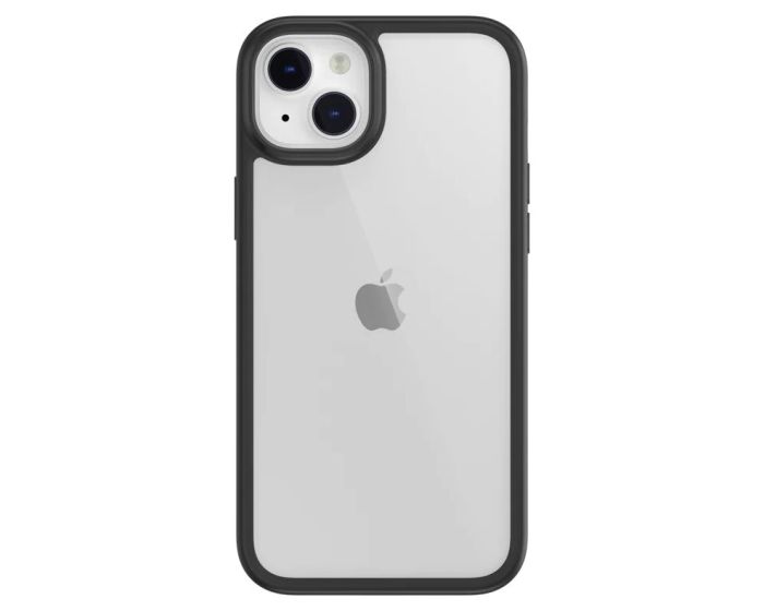 SwitchEasy Aero+ Ultra-Light Shockproof Hybrid Case (SPH067016CK22) Clear Black (iPhone 14 Plus)