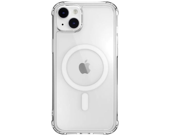 SwitchEasy Atoms Contoured Air-shield Bumper MagSafe Case (MPH067051TR22) Clear (iPhone 14 Plus)