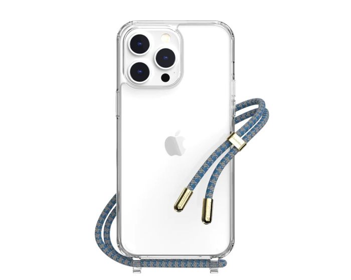 SwitchEasy Play Lanyard ShockProof Clear Case (SPH61P008OC22) Ocean (iPhone 14 Pro)