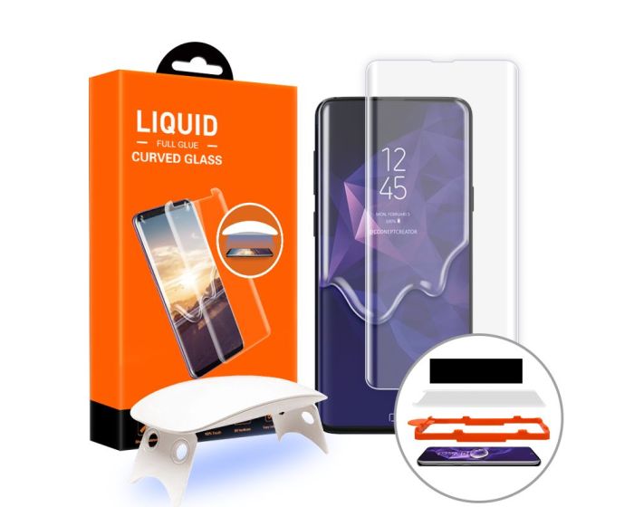 T-MAX Glass (Liquid Dispersion Tech) Full Cover Tempered Glass Screen Protector (Samsung Galaxy S10)