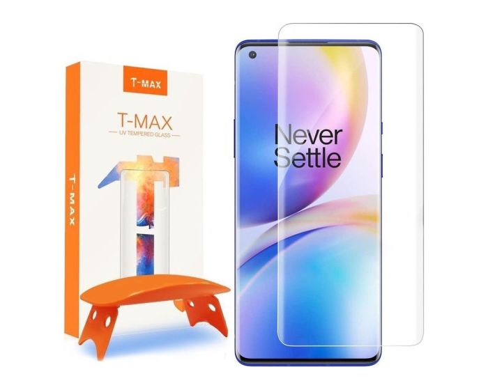 T-MAX Glass (Liquid Dispersion Tech) Full Cover Tempered Glass Screen Protector (OnePlus 8)