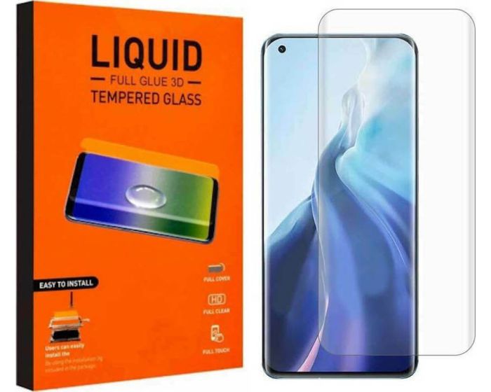 T-MAX Glass (Liquid Dispersion Tech) Full Cover Tempered Glass Replacement (Xiaomi Mi 11)