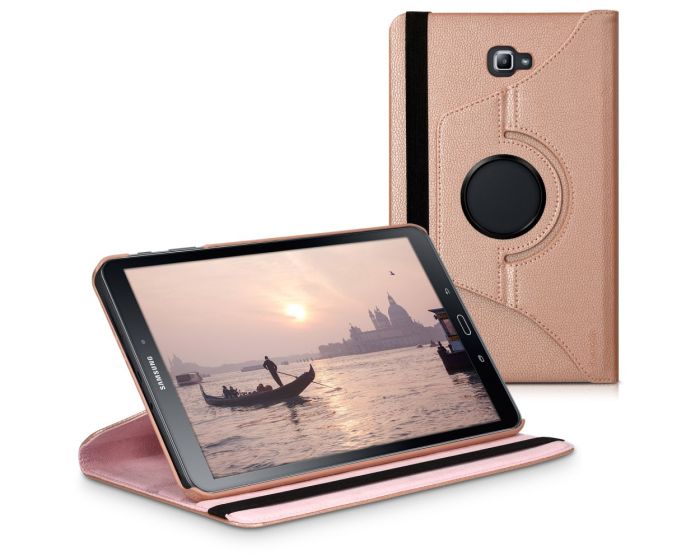 KWmobile Περιστρεφόμενη 360 μοίρες Θήκη Case stand (38996.81) Ροζ Χρυσό (Samsung Galaxy Tab A 10.1 (2016) - T580 / T585)