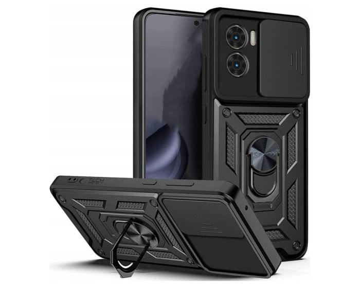 TECH-PROTECT Camshield Pro Hard Case Σκληρή Θήκη με Κάλυμμα Κάμερας - Black (Xiaomi Poco X7 Pro 5G)