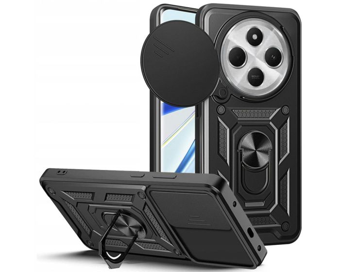 TECH-PROTECT Camshield Pro Hard Case Σκληρή Θήκη με Κάλυμμα Κάμερας - Black (Xiaomi 14C)