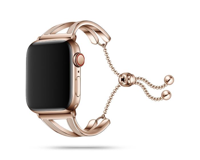 TECH-PROTECT Chainband Watch Bracelet Gold για Apple Watch 38/40/41mm (1/2/3/4/5/6/7/8/9/SE)