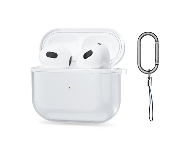 TECH-PROTECT Flexair Crystal Case Θήκη Σιλικόνης για Apple AirPods 3 - Clear