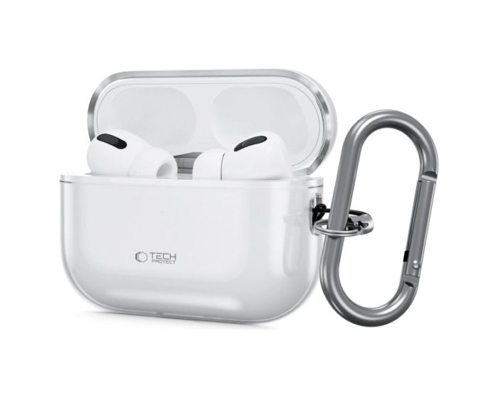 TECH-PROTECT Flexair Crystal Case Θήκη Σιλικόνης για Apple AirPods Pro 3 - Clear