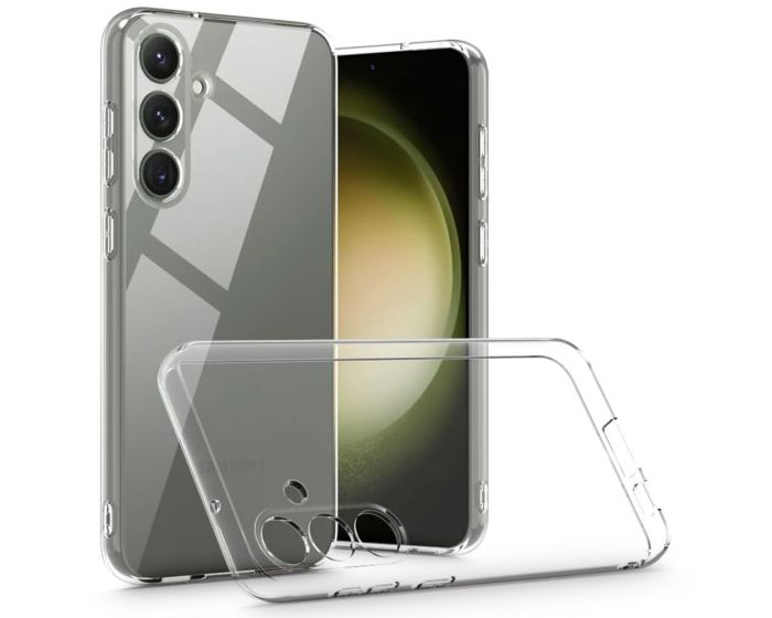 TECH-PROTECT Flexair Plus Crystal Case Θήκη Σιλικόνης Διάφανο (Samsung Galaxy A15 4G / 5G)