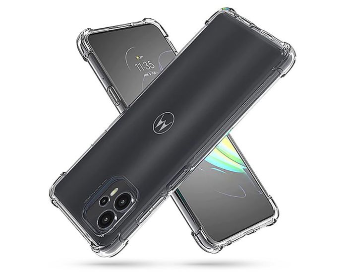 TECH-PROTECT Flexair Pro Crystal Case Θήκη Σιλικόνης Διάφανο (Motorola Moto G13 / G23)