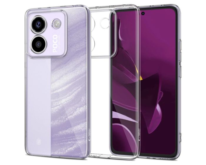 TECH-PROTECT Flexair Crystal Case Θήκη Σιλικόνης Διάφανο (Xiaomi Poco M7 Pro 5G)