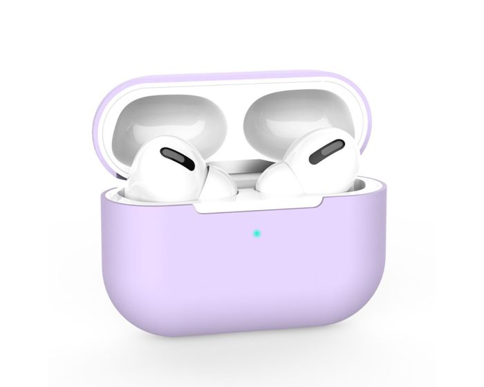 TECH-PROTECT Icon Silicone Airpods Pro Case Θήκη Σιλικόνης για Airpods Pro - Violet